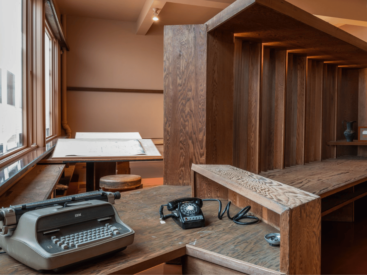 Frank Lloyd Wright’s San Francisco Field Office Reassembled in Erie