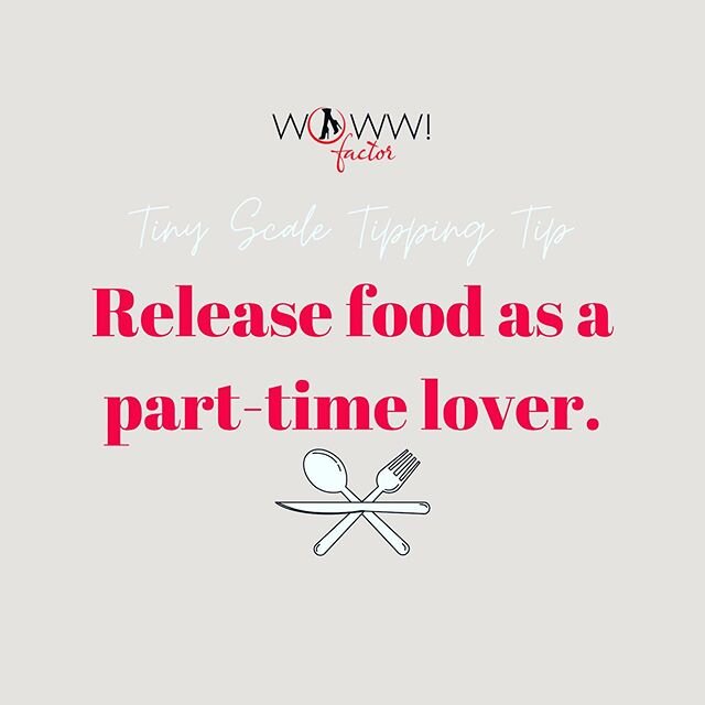 Yeah... I used to cheat on my husband with FOOD!  Truth be told, I think he was having an affair with FOOD, too! 😂 Our soon to be released Master Course, The WOWW!Factor Weight Loss Experience, will help end any lies and unhealthy ties to food while