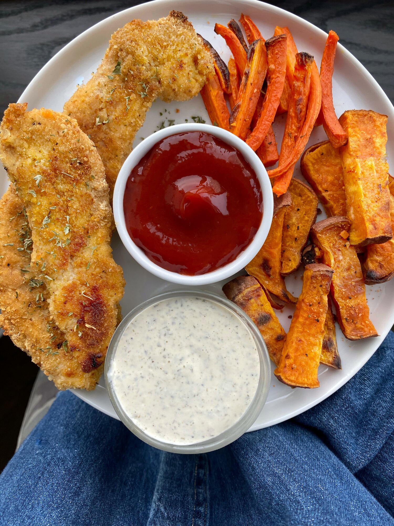 Oven Baked Chicken Fingers