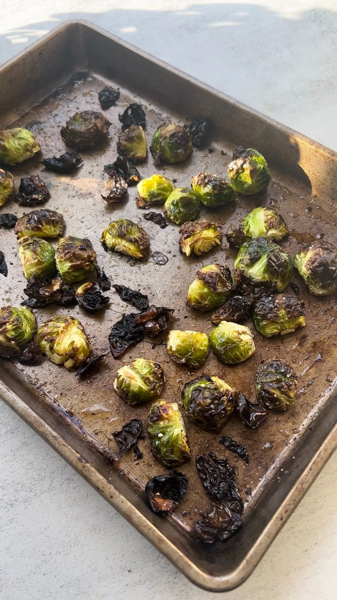 Roasted Brussels Sprouts with Bacon and Oranges — Sammi Brondo NYC