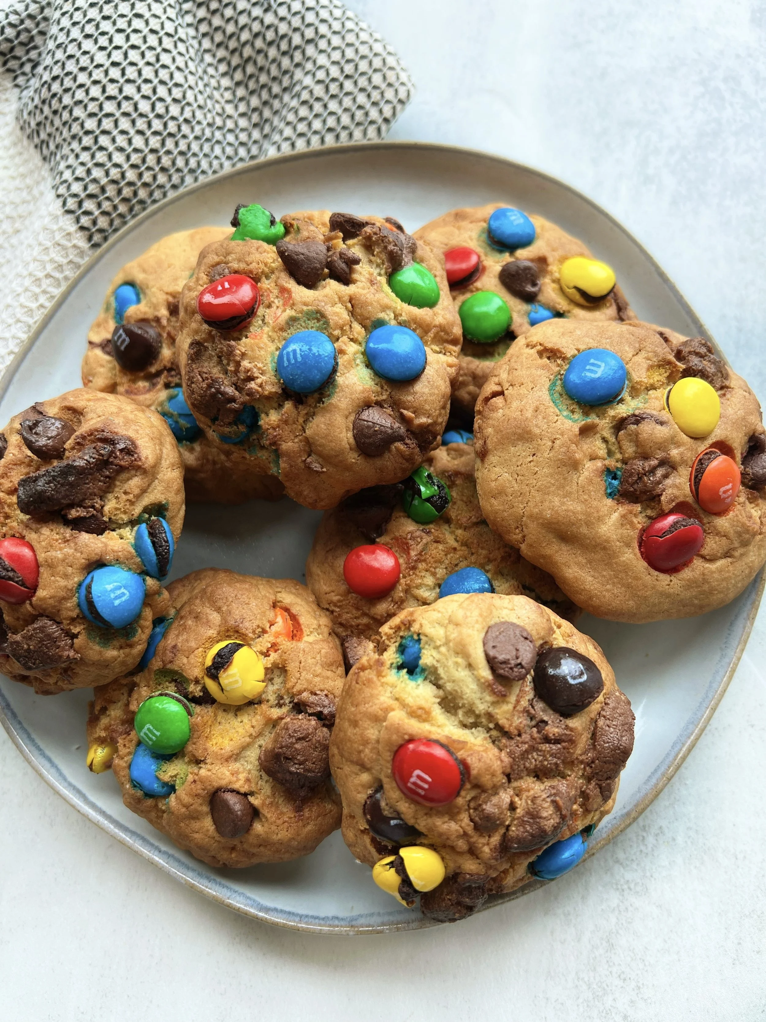 Air Fryer Monster Cookies — Sammi Brondo NYC based Registered