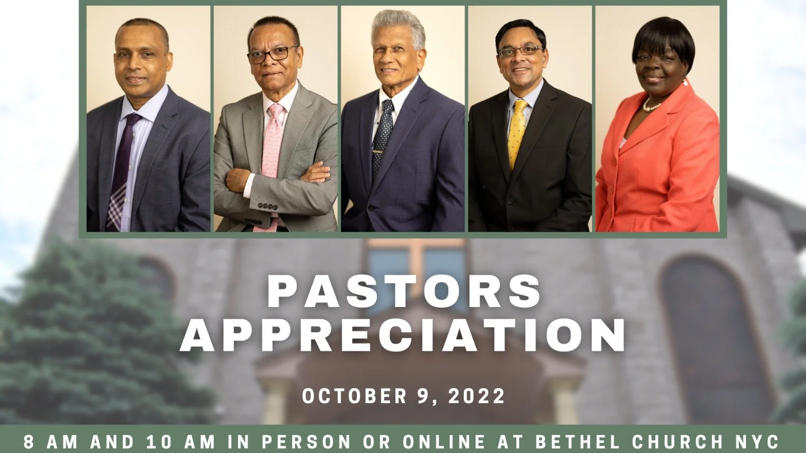 Pastor Appreciation Service