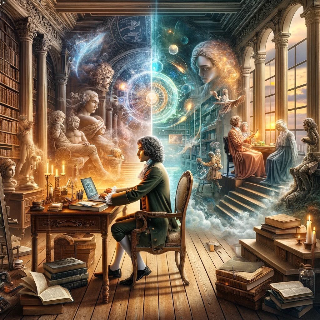 René Descartes: “I think, therefore I am.”