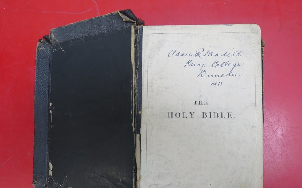 Historic bible turns up in Nelson, owner died in WWI France [RNZ ~ 24 Jan 2023