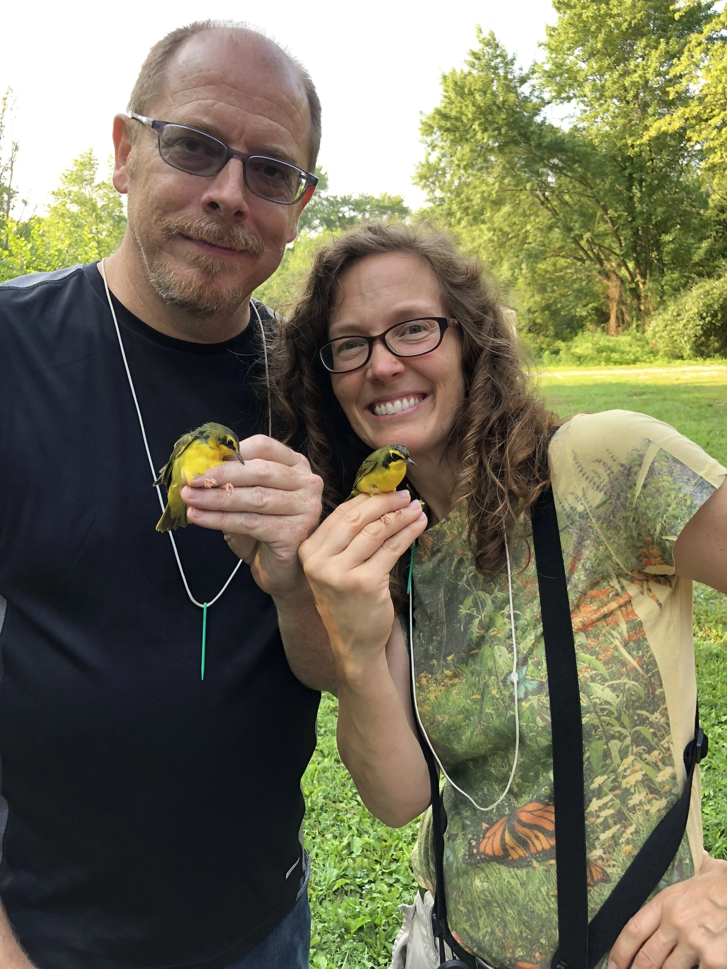 SAS Day at Kent Farm Bird Banding Station