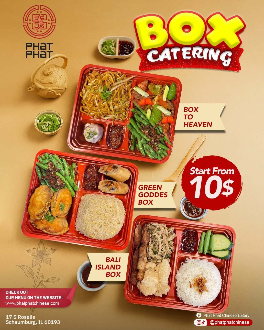 catering box in schaumburg