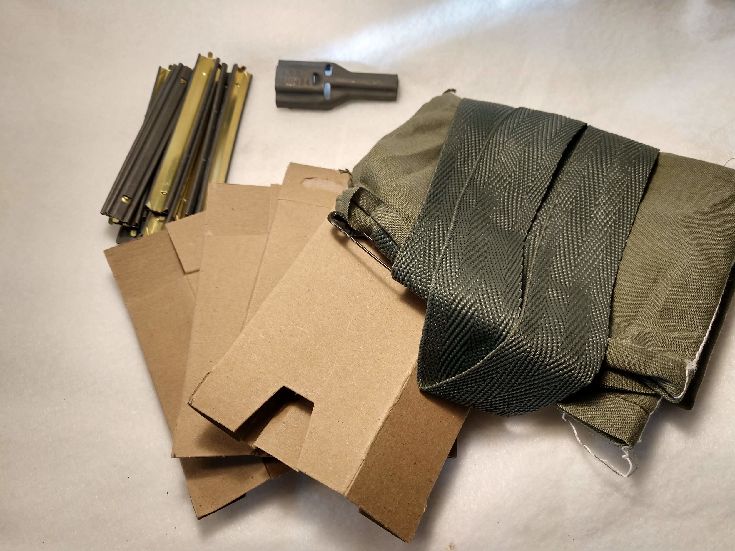 Set of 4 USGI Bandoleer Repack Kits .223/5.56 4 Pocket 