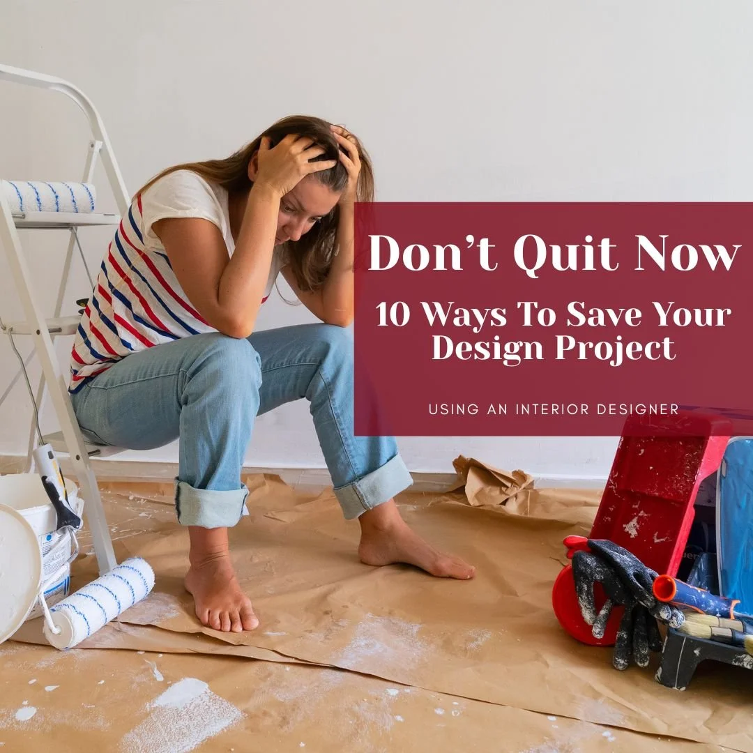 Don’t quit now: 10 ways to save your design project