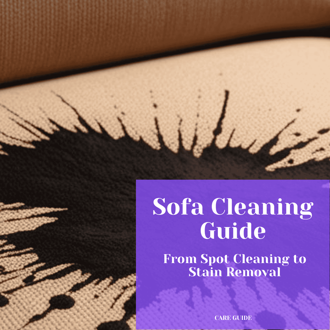 Cleaning Guide Fabric sofas