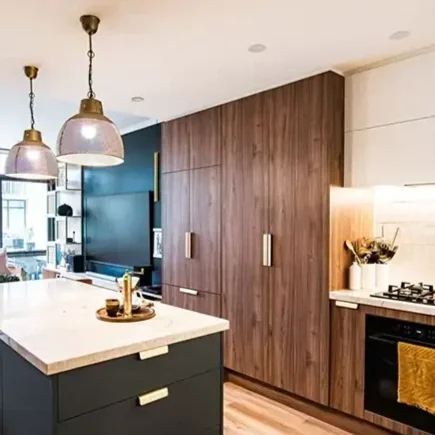 Layered kitchen lighting