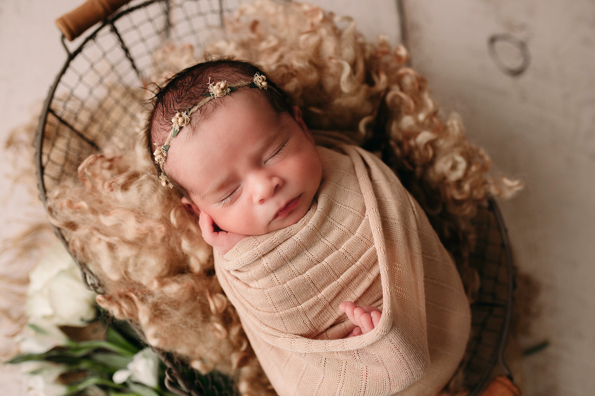 Newborn photo studio in Moline, Illinois 