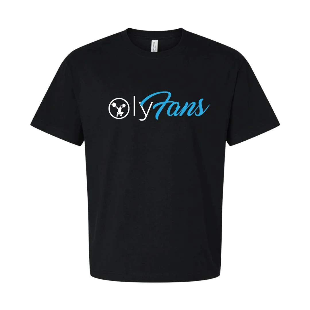Oly Fans - Mens Heavyweight T-Shirt Black