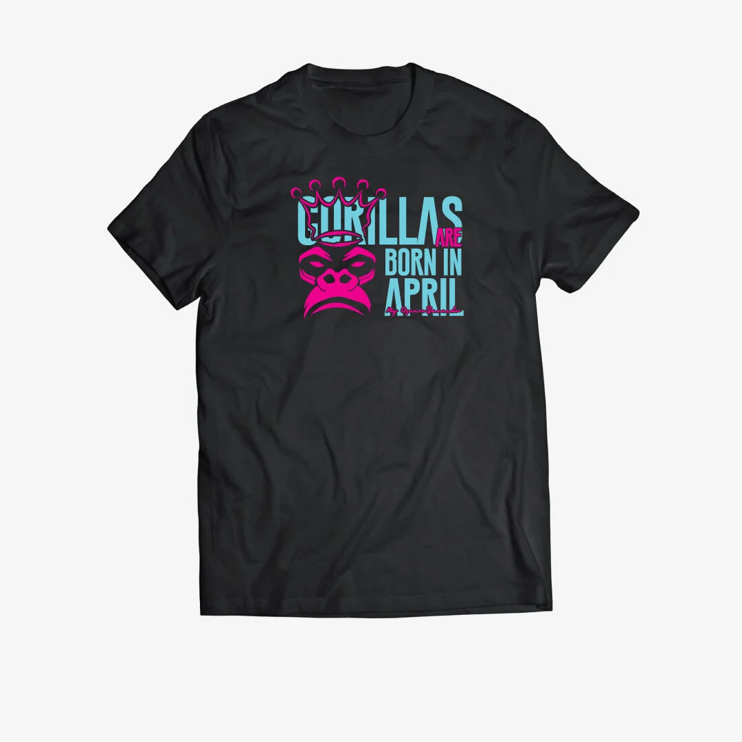 Gorillas in April - T-Shirt