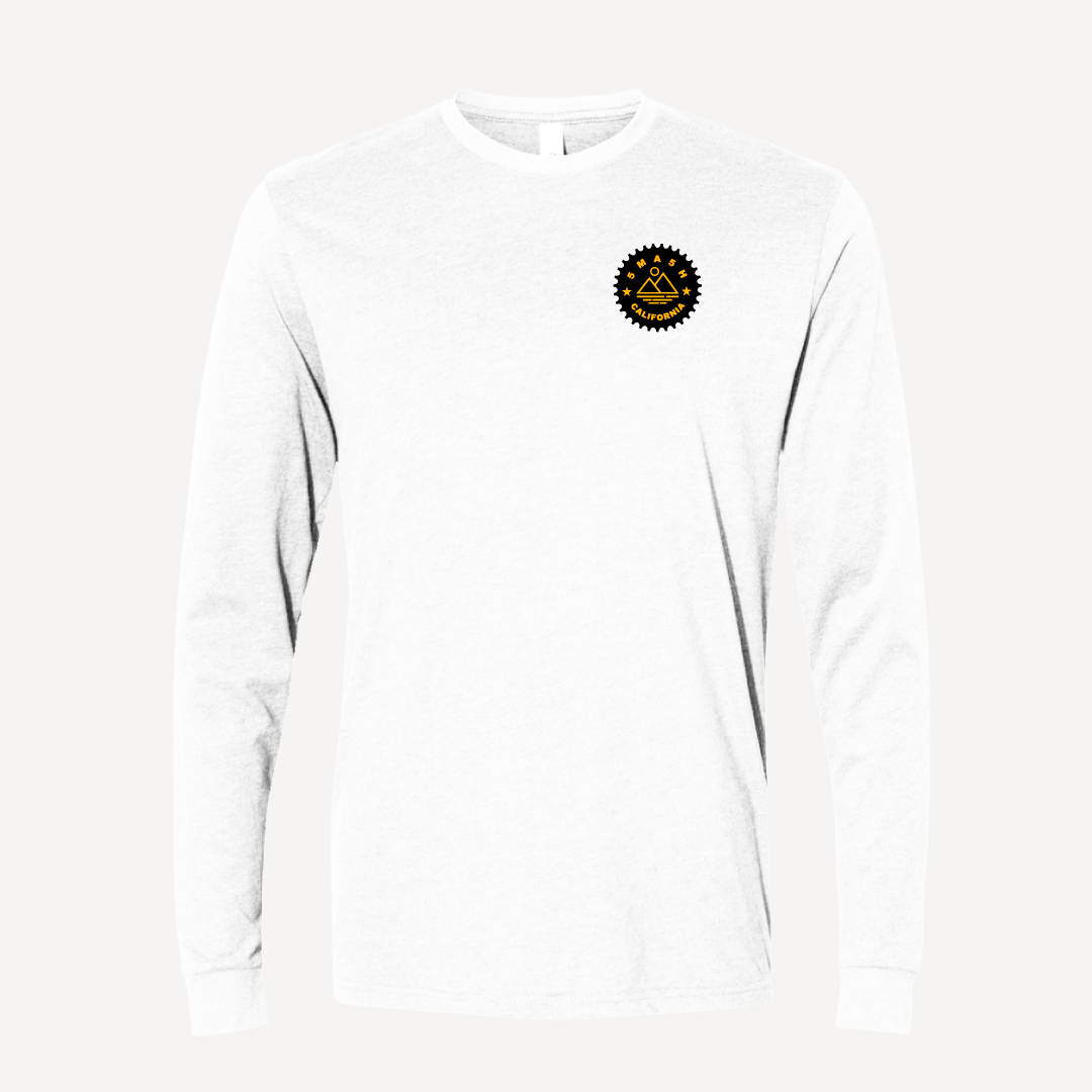 White Long Sleeve (Sunset)