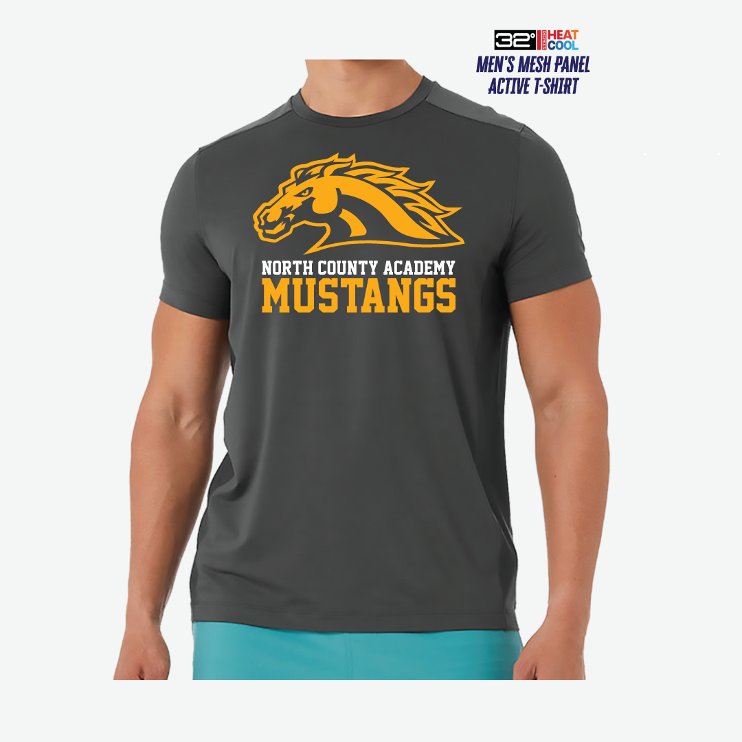 Mustangs Cool Fabric Active T-Shirt