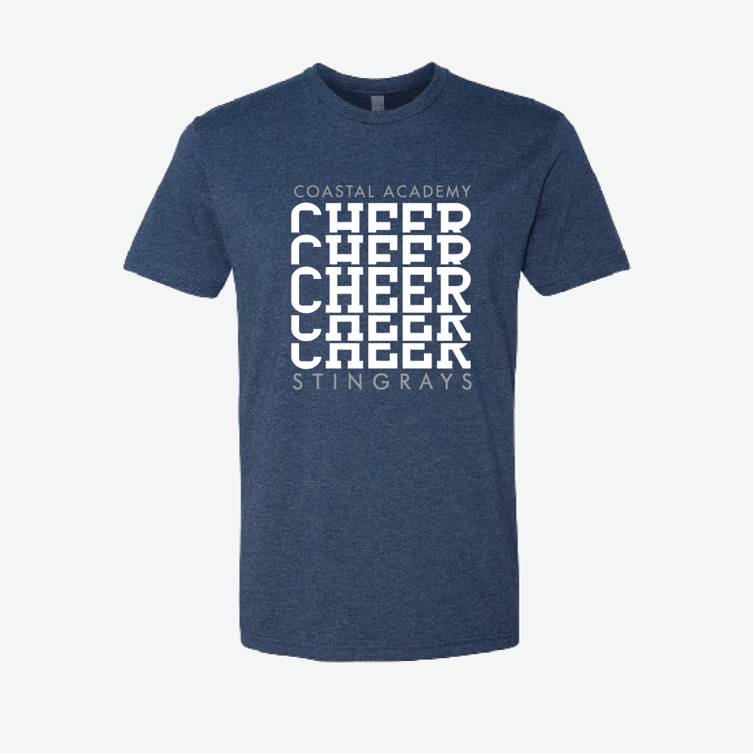 Cheer Stingrays T-Shirt Navy Blue