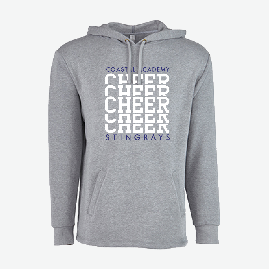 Cheer Stingrays Hoodie Gray