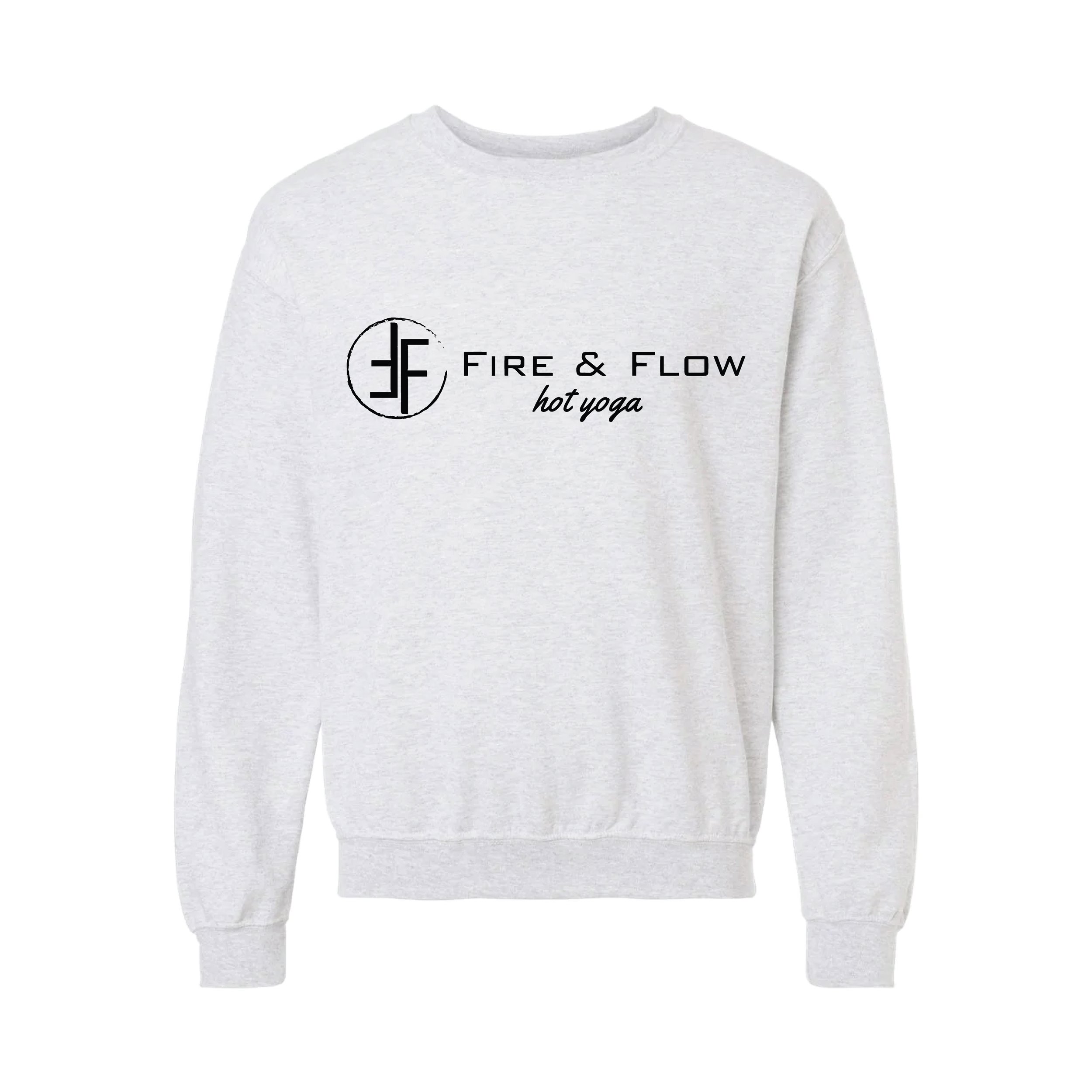 Fire Fam Unisex Crewneck Sweater Ash
