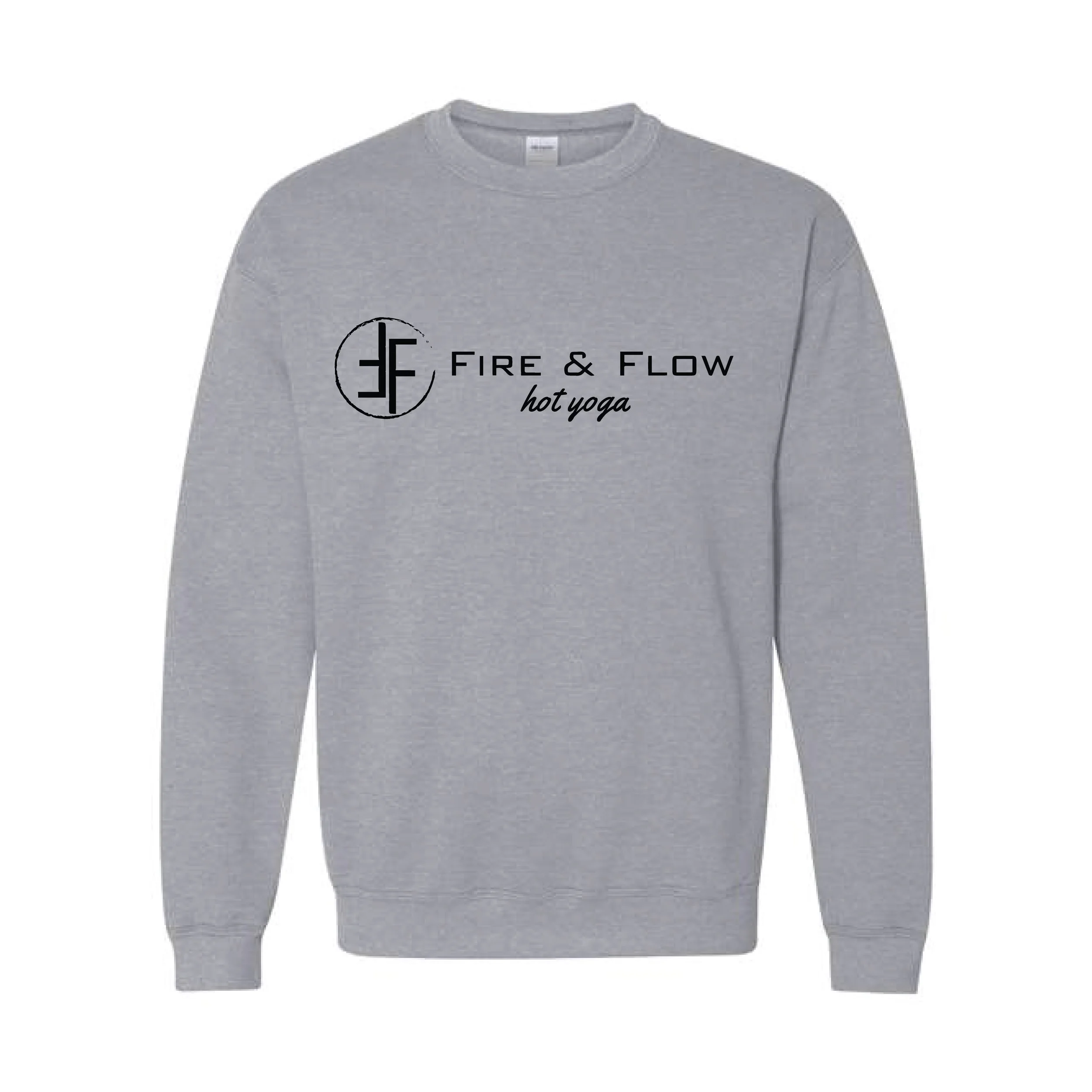Fire Fam Unisex Crewneck Sweater Sports Grey