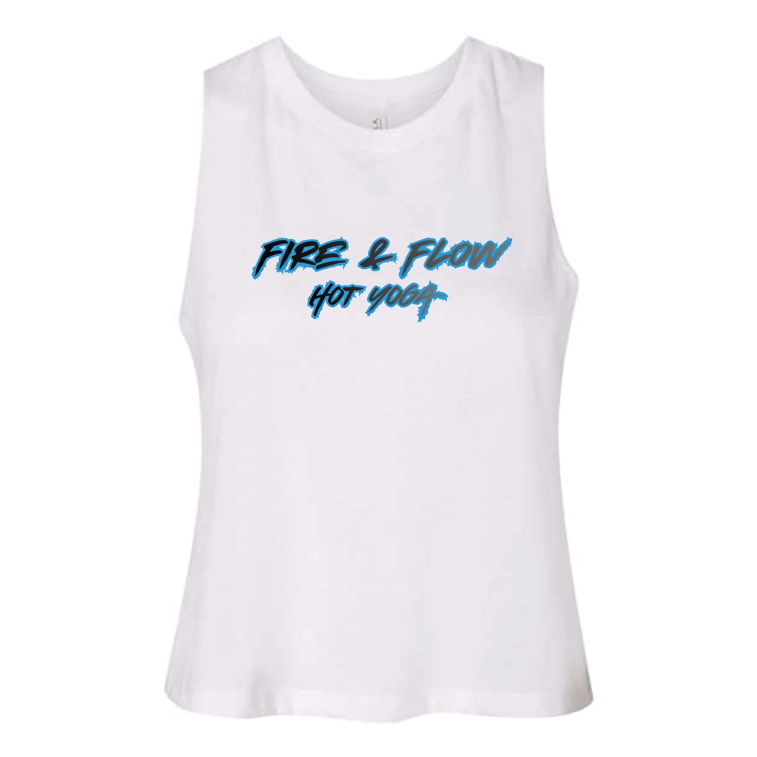 Freeze Burn Skeleton Women's Crop White