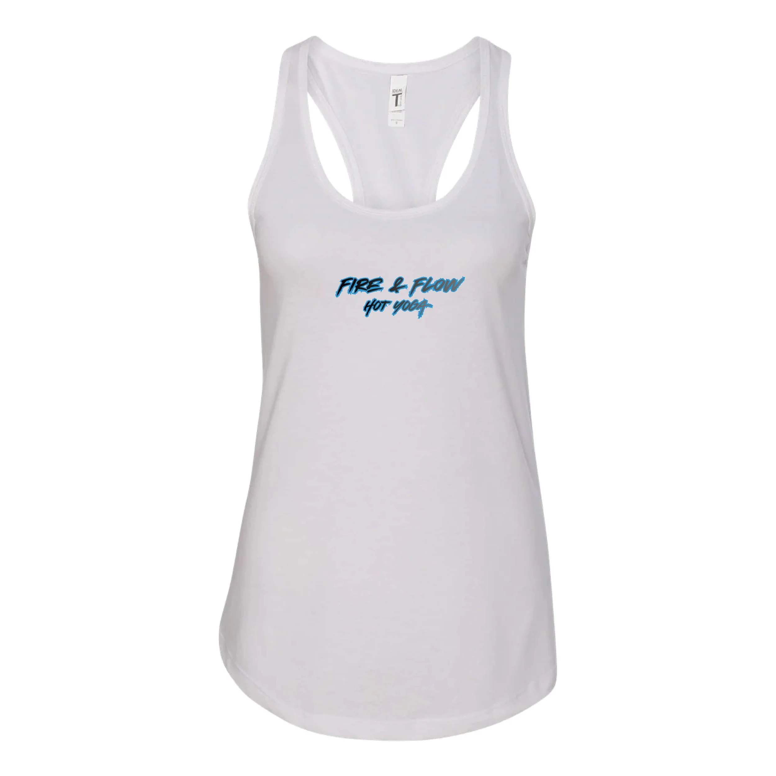 Freeze Burn Skeleton Women's Tank White