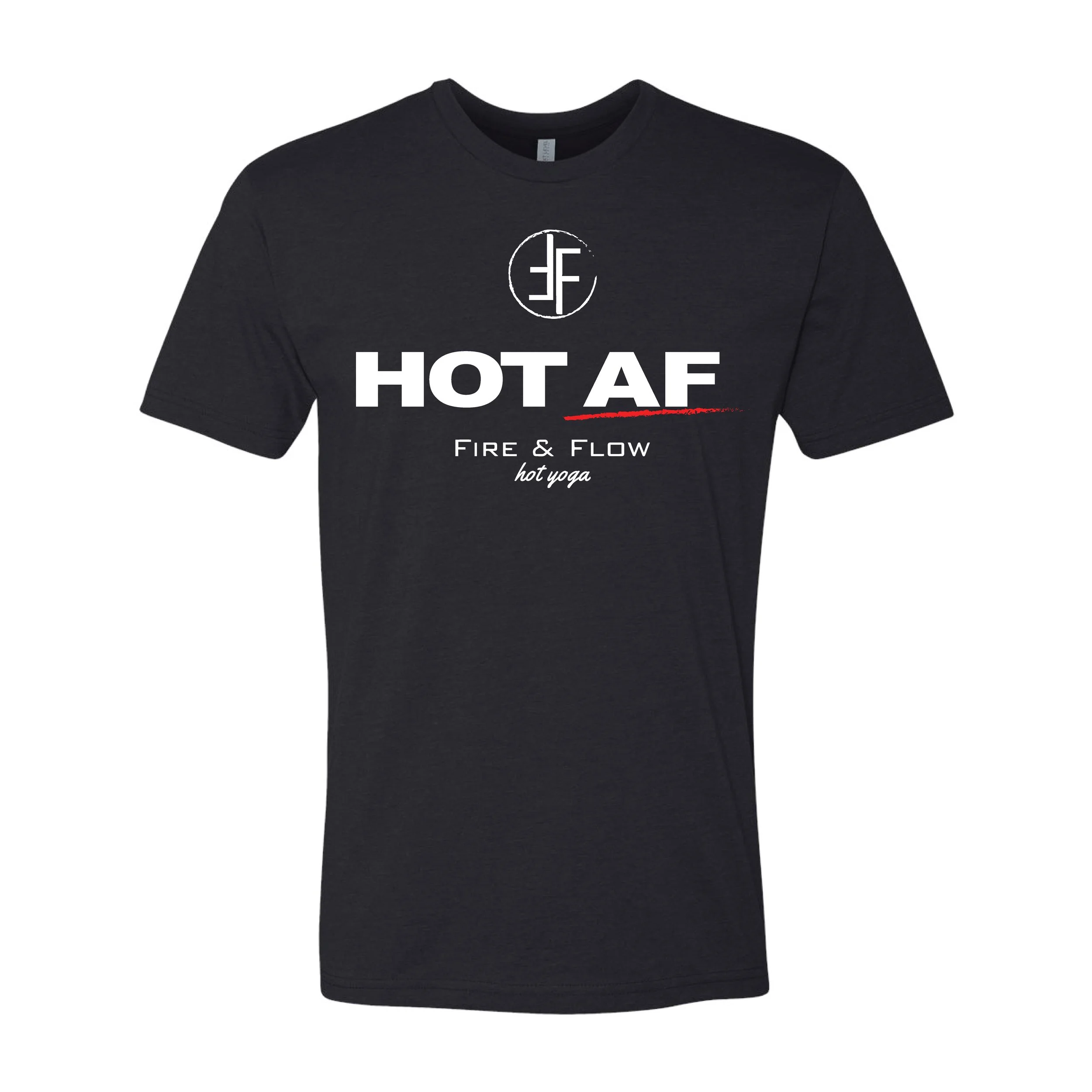 HOT AF Unisex T-Shirt Black
