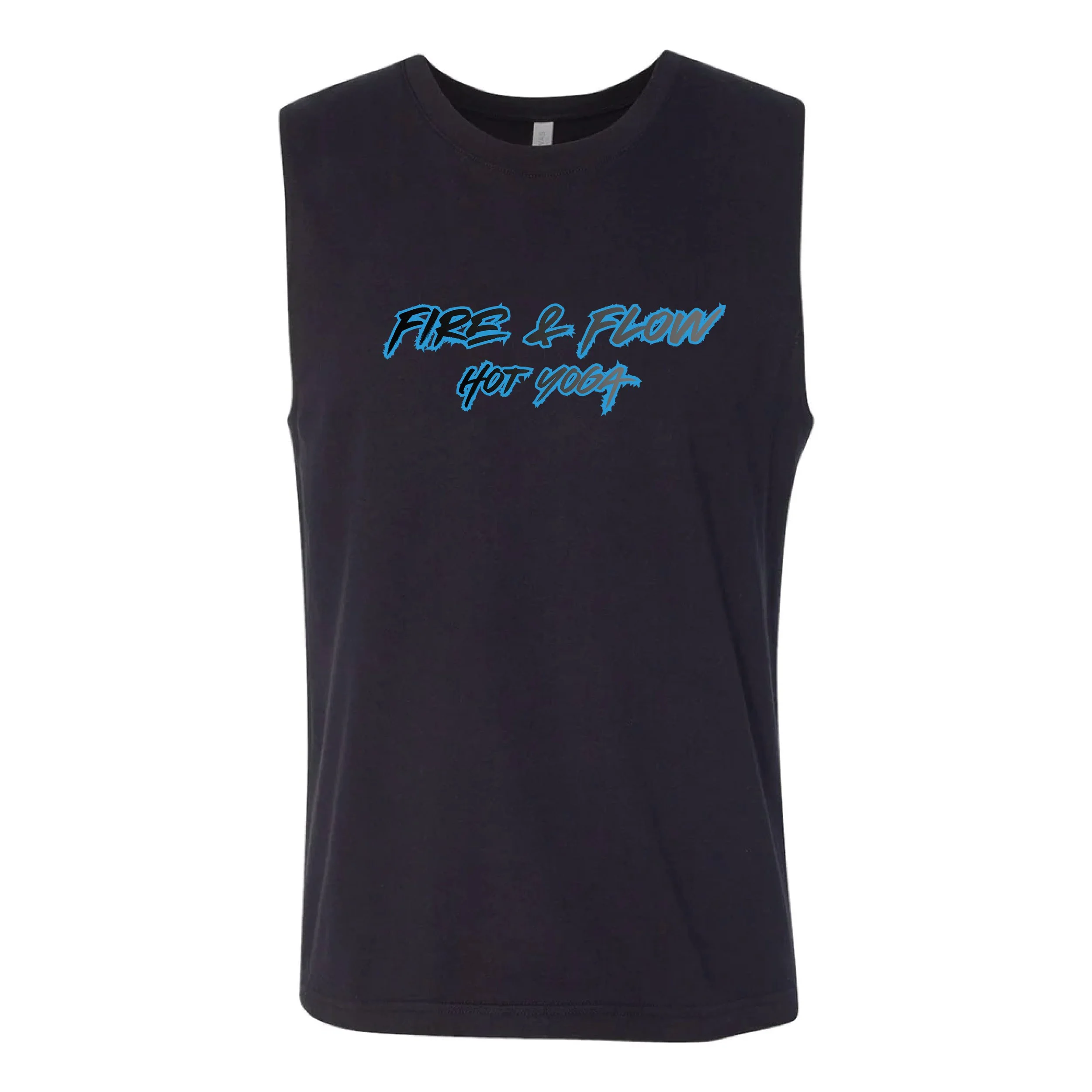 Freeze Burn Skeleton Men's Muscle Tank Black