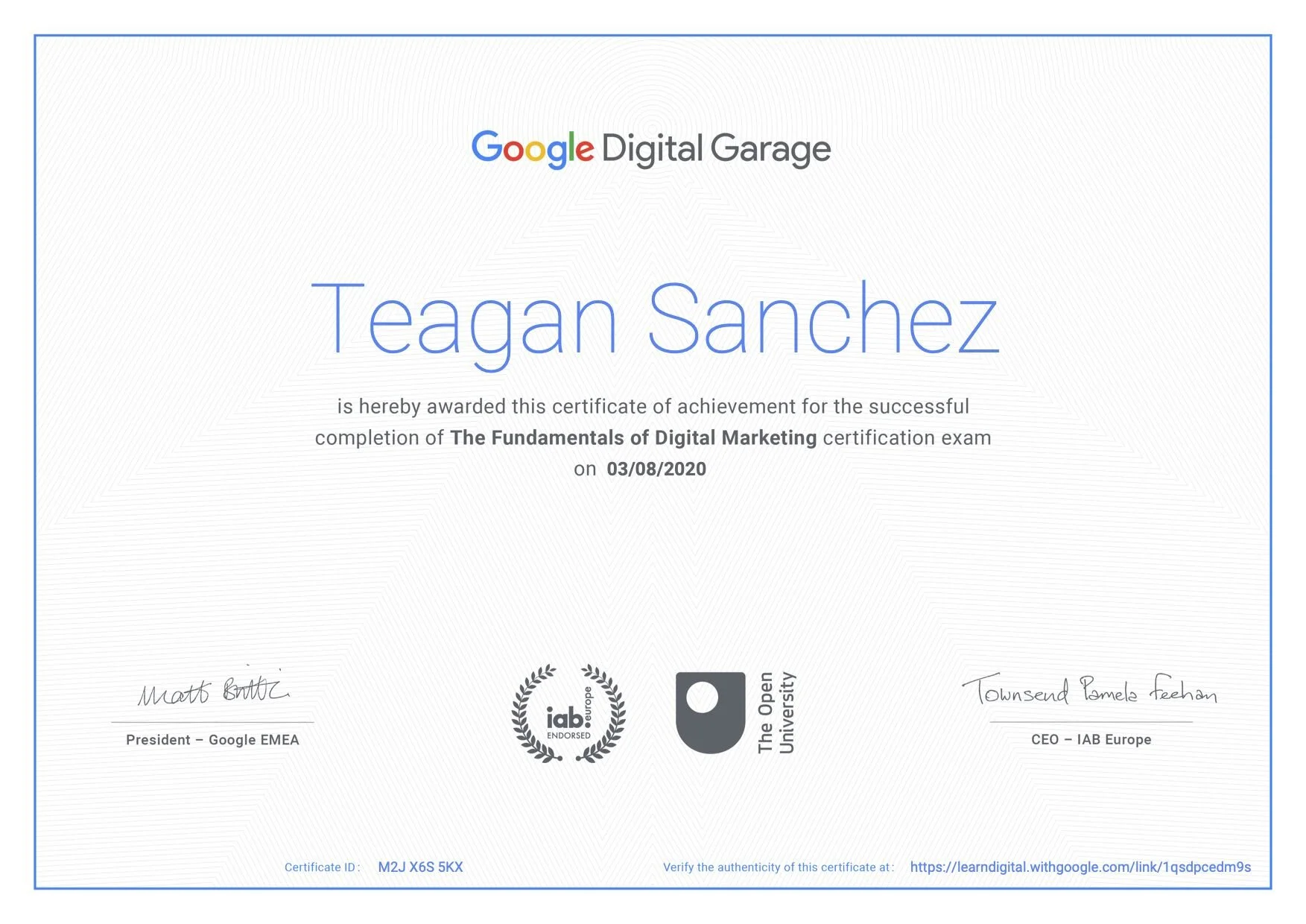 Google Certification - Digital Marketing Teagan Sanchez.jpg