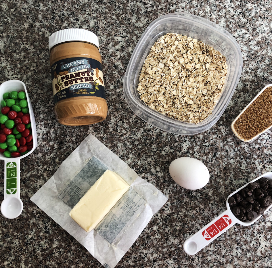 Gluten Free Monster Cookies