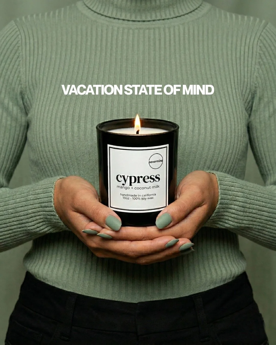 Vacation in a jar. Cypress is a creamy, fruit-forward blend of juicy mango and sweet coconut milk designed to take you exactly where you&rsquo;d rather be.🥭🥥

#candlesofinstagram