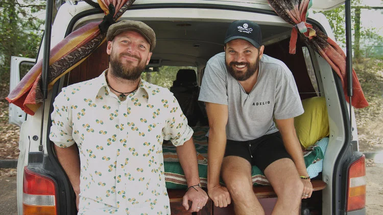 Jonny and Jared, the founders of @vanlifediaries