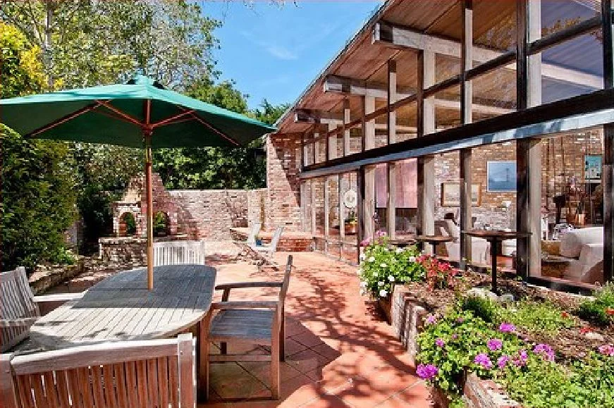  John H. Gamble design - Marburg house garden view in Carmel California - 1949 