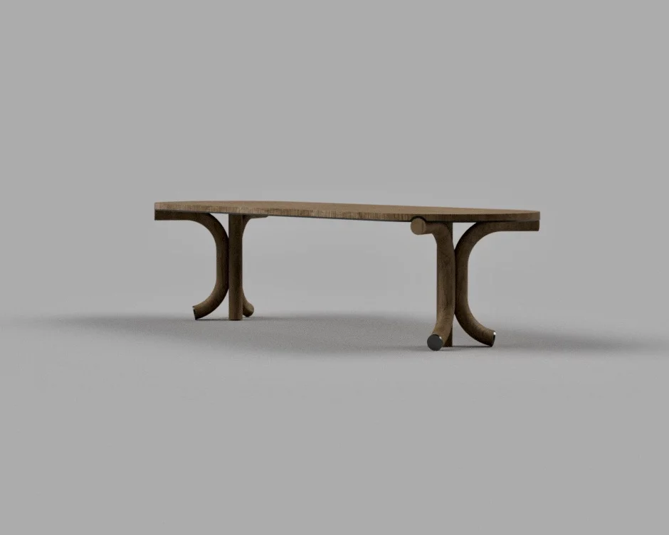 Bent Leg Table