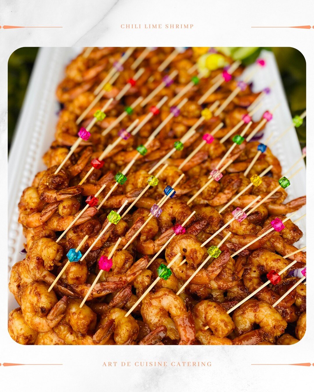 We're celebrating the upcoming summer season with this tangy, refreshing delight, perfect for sharing the goodness of fresh ingredients with friends and family! Chili Lime Shrimp Skewers - yum! 🌶️💚🍤 ​​​​​​​​​
They offer so much flavor 𝘢𝘯𝘥 nutri