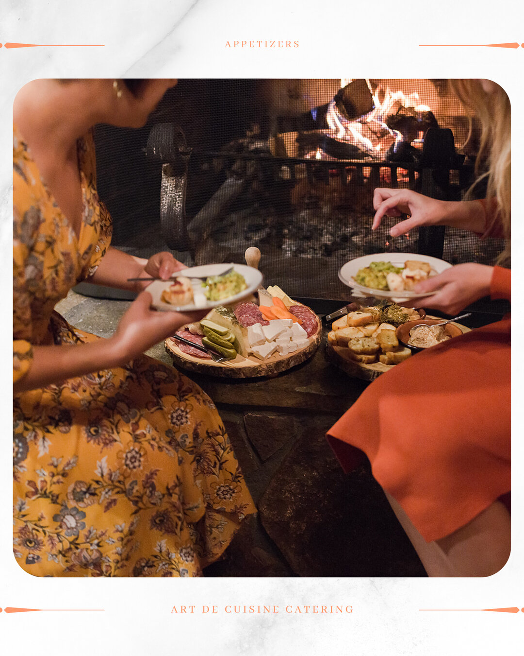 From cozy Mt. Hood, to the warm glow of the fire, Lexi and Sam's wedding was full of love! ⠀⠀⠀⠀⠀⠀⠀⠀⠀
⠀⠀⠀⠀⠀⠀⠀⠀⠀
We were proud to be their caterers, and glad these two guests enjoyed our hors d'oeuvres - a perfect start to a beautiful night. 🌙⠀⠀⠀⠀⠀⠀⠀⠀