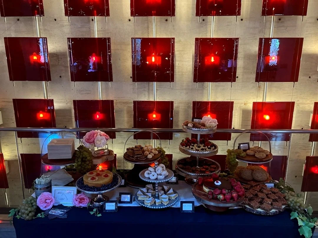 Burgundy + fall = 🤝 &hearts;️

We're not complaining! These rich tones make the perfect backdrop for our dessert display. Ready to dig in??

#fallvibes #dessertspread #dessertlover