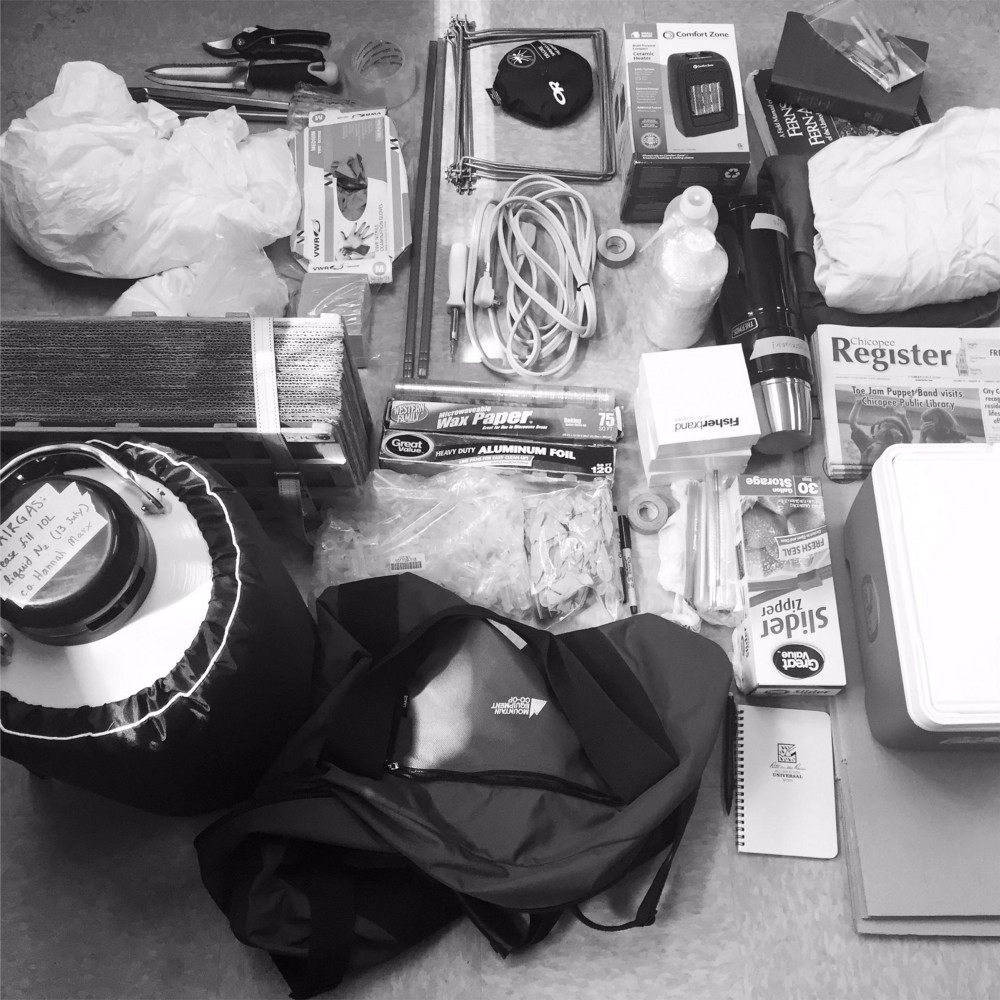 The equipment needed to sample the genetic diversity of a forest. Image credit H. Marx.