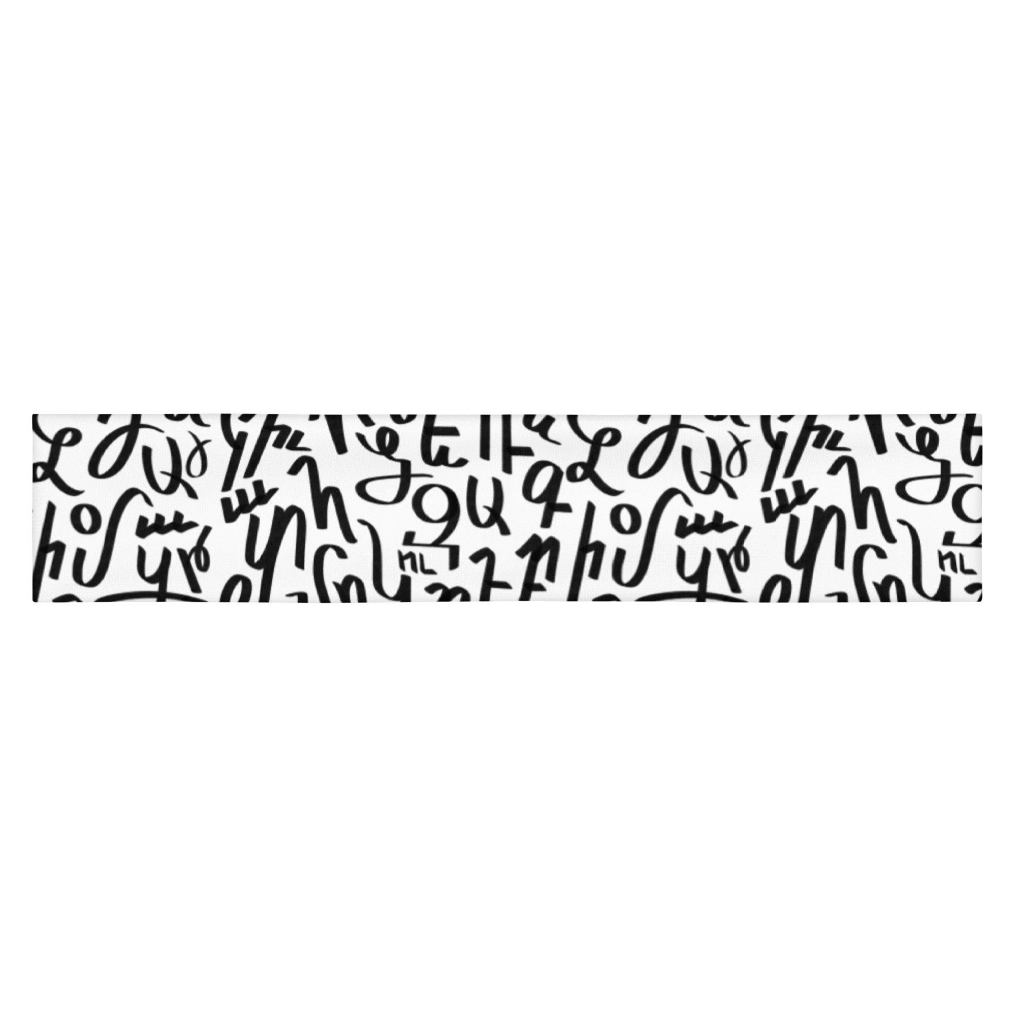 ARMENIAN ALPHABET - Black and White Art Print