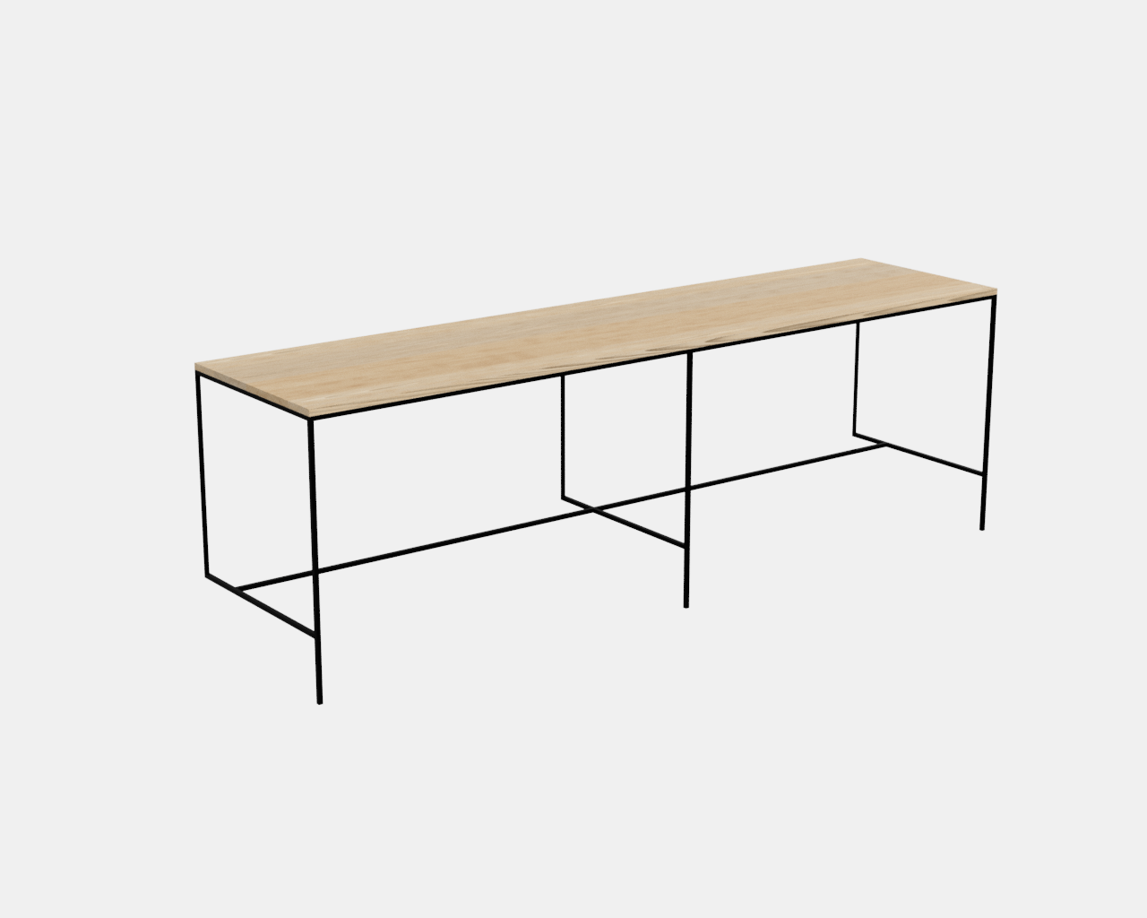 Basics Built-in Desk 8' wide x 30" tall x 2' deep
