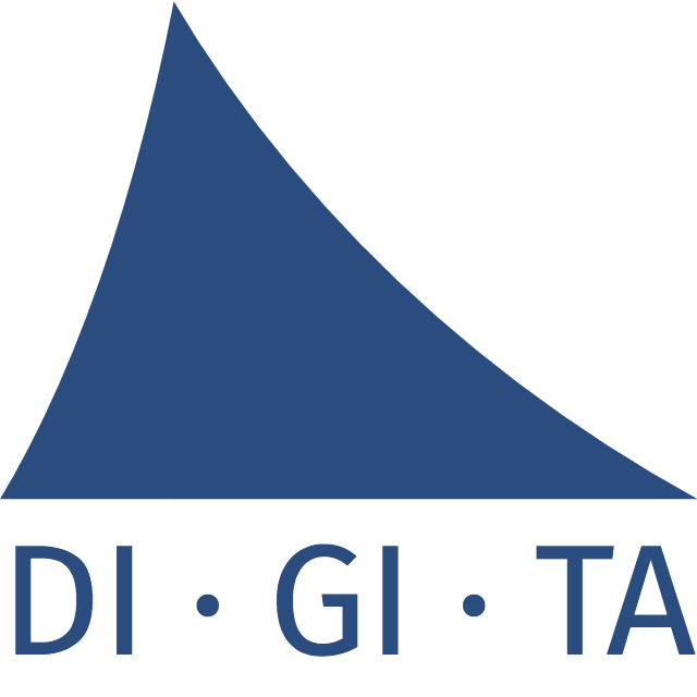 Het logo van Digita