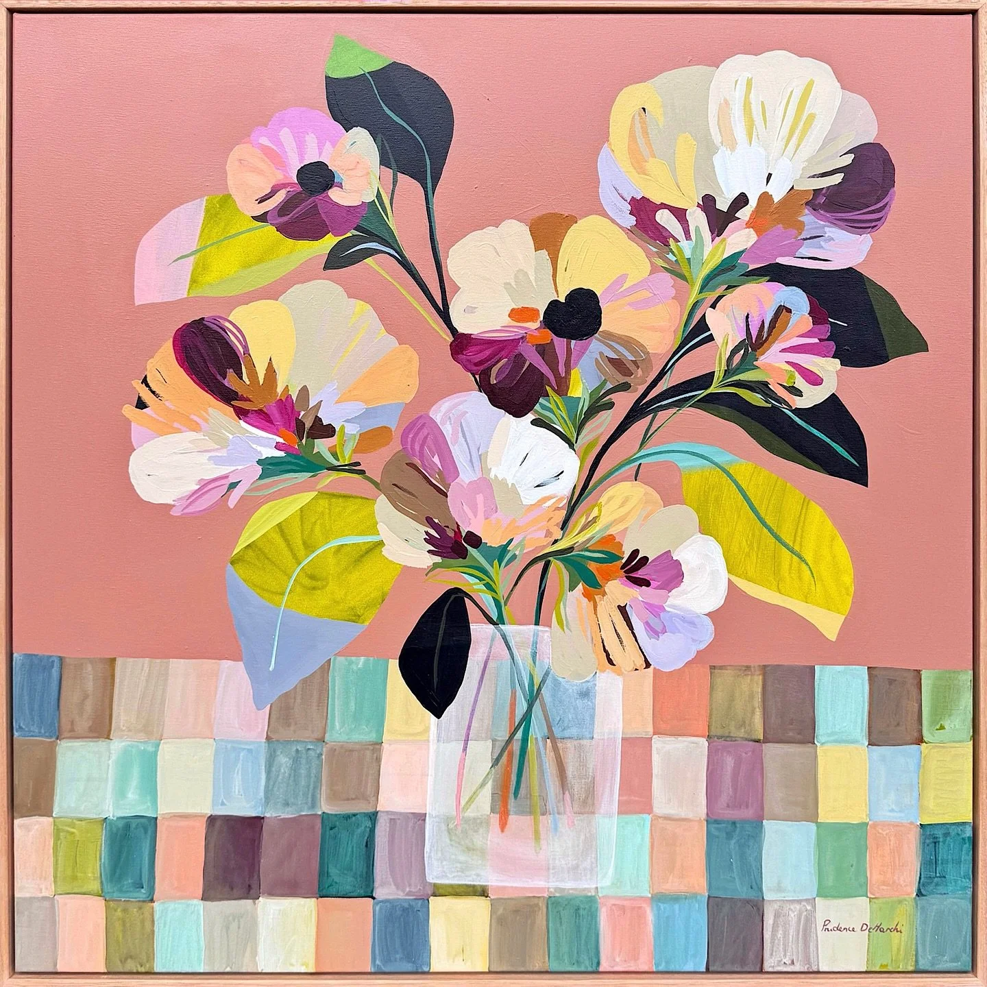 &lsquo;Can&rsquo;t Stop This Feeling&rsquo; 

103cm x 103cm
Framed in sustainable flooded gum

Available now at @greenhouseinteriors (who just happen to be having a bloody huge sale this weekend) x