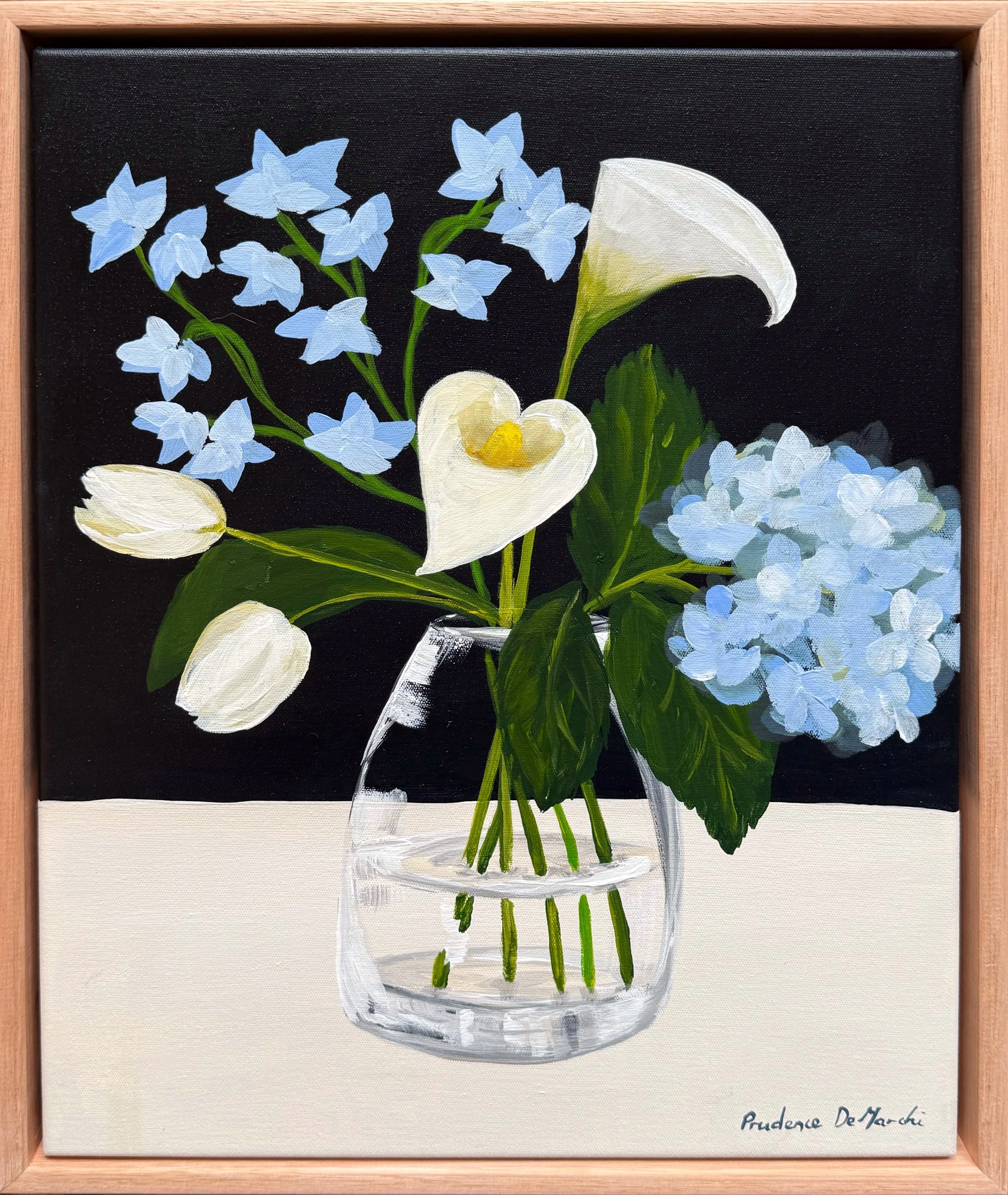 A Fine Romance | Floral Abstract Original Artwork