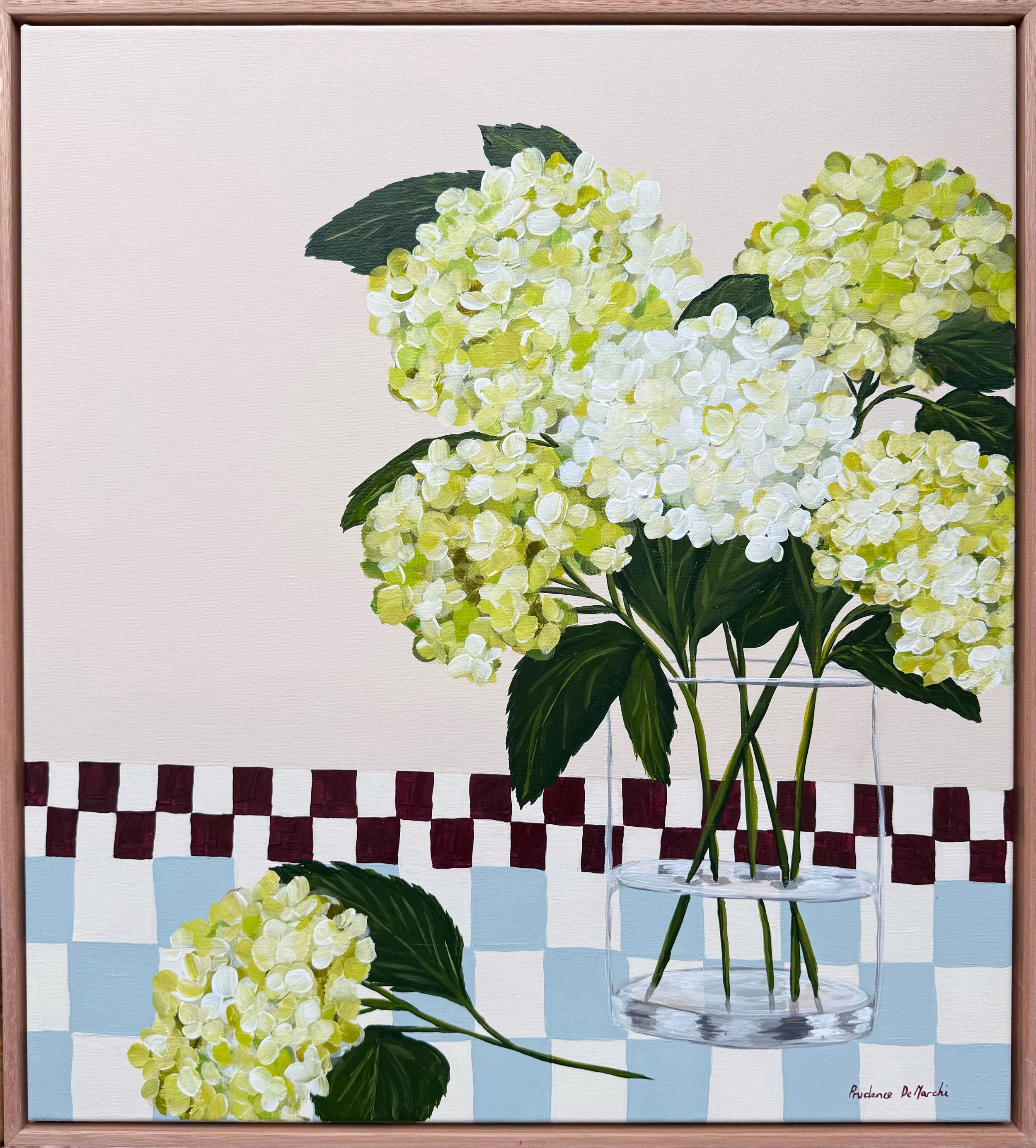 Hydrangea Collection | Floral Abstract Original Artwork