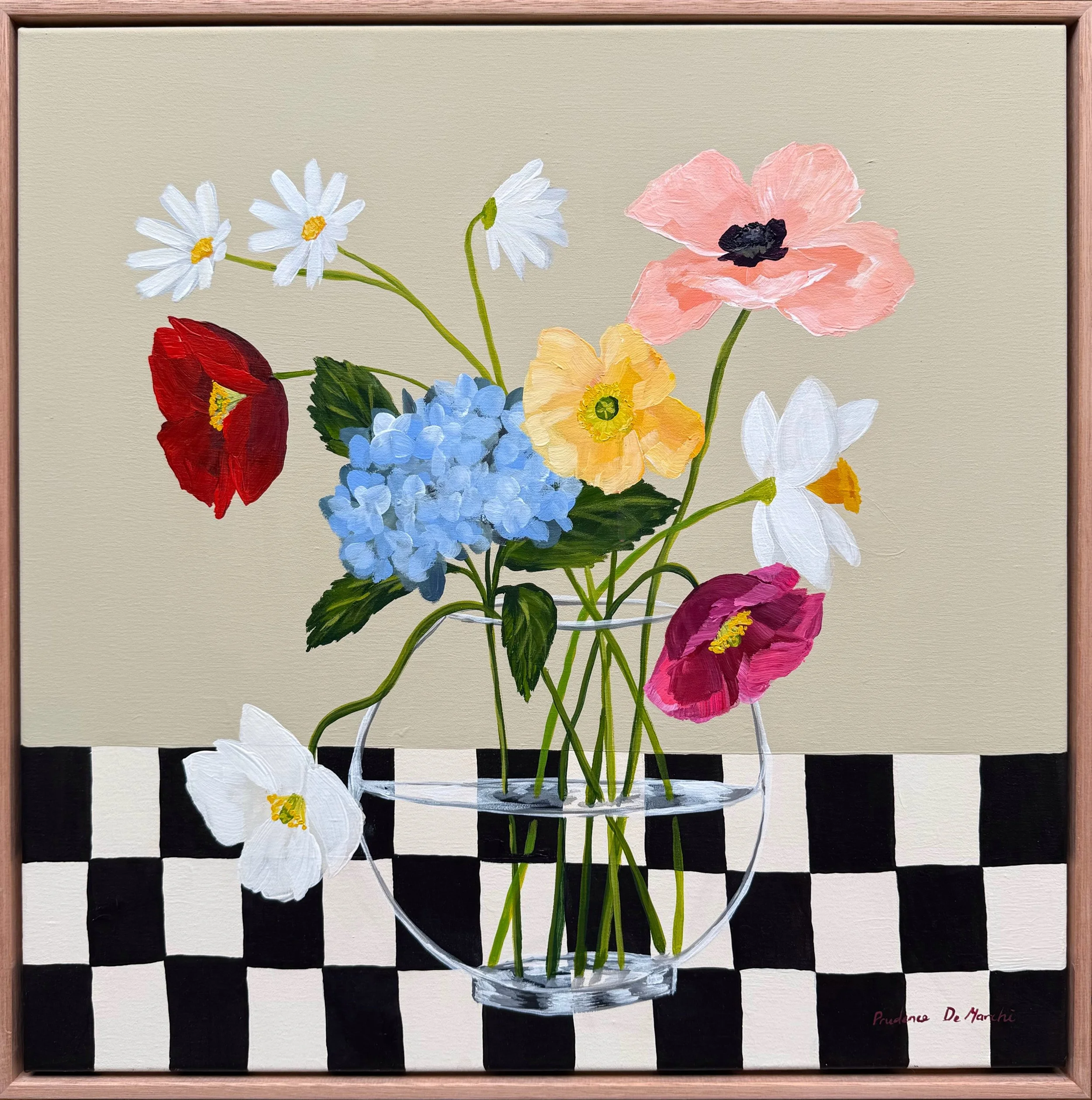 For Us All | Floral Abstract Original Artwork