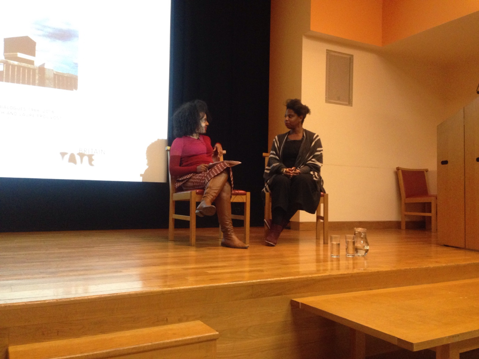 Zina Saro-Wiwa in conversation with Zoe Whitely. Image credit: Peju Oshin