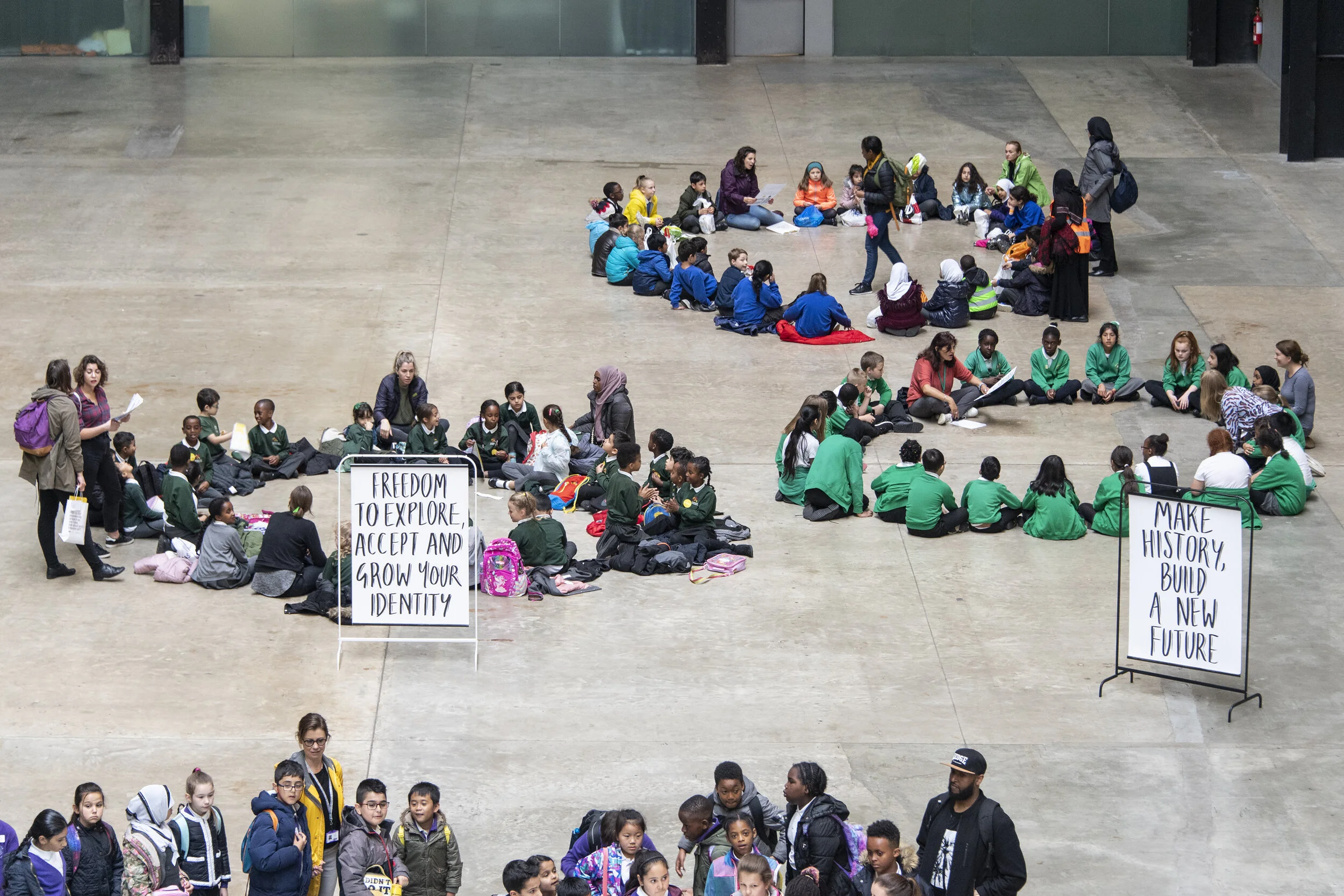 ASSEMBLY, Schools and Teachers Programme, Tate Modern 2019, photo © Tate (Joe Humphries)