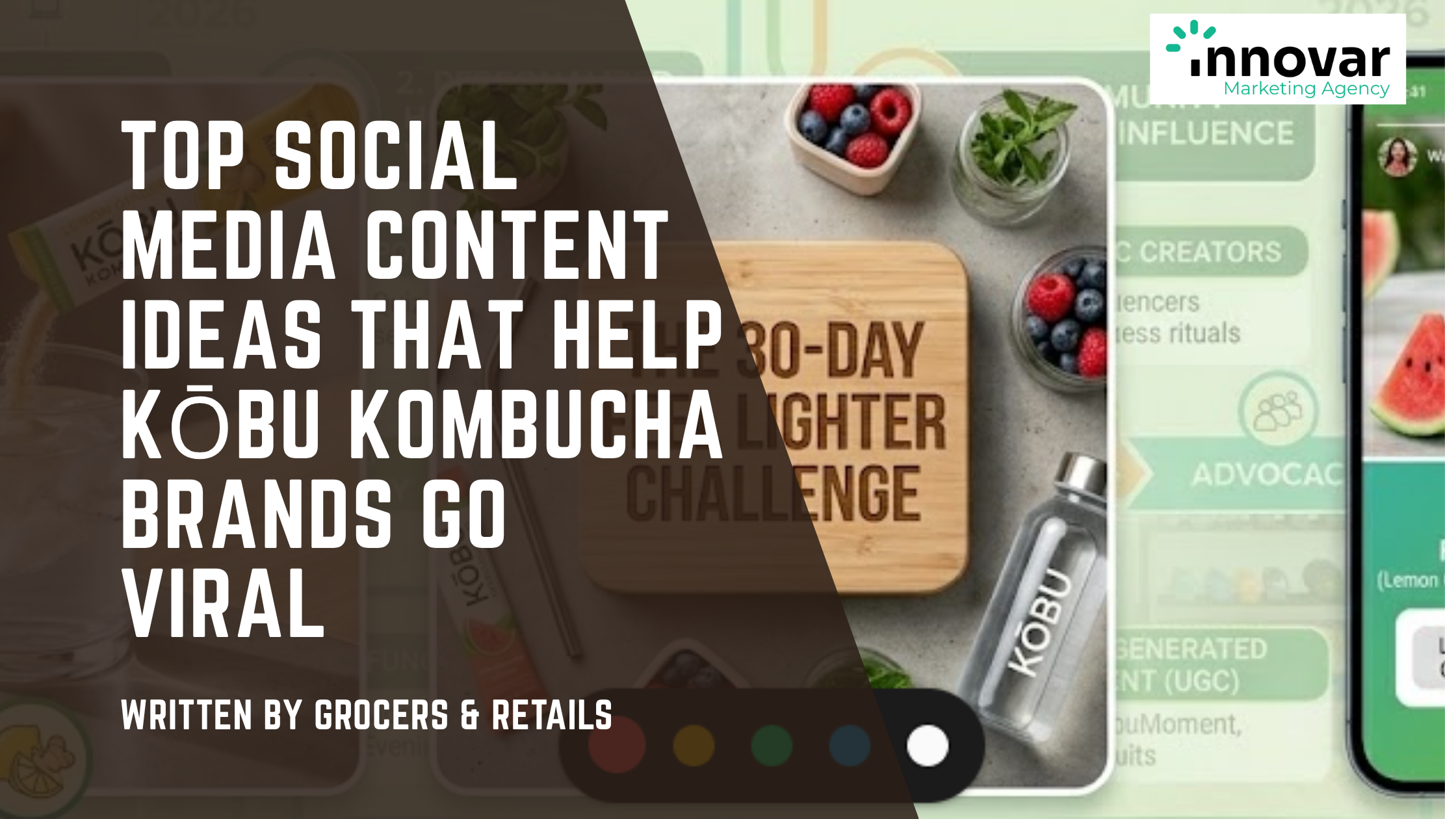 Top Social Media Content Ideas That Help Kōbu Kombucha Brands Go Viral