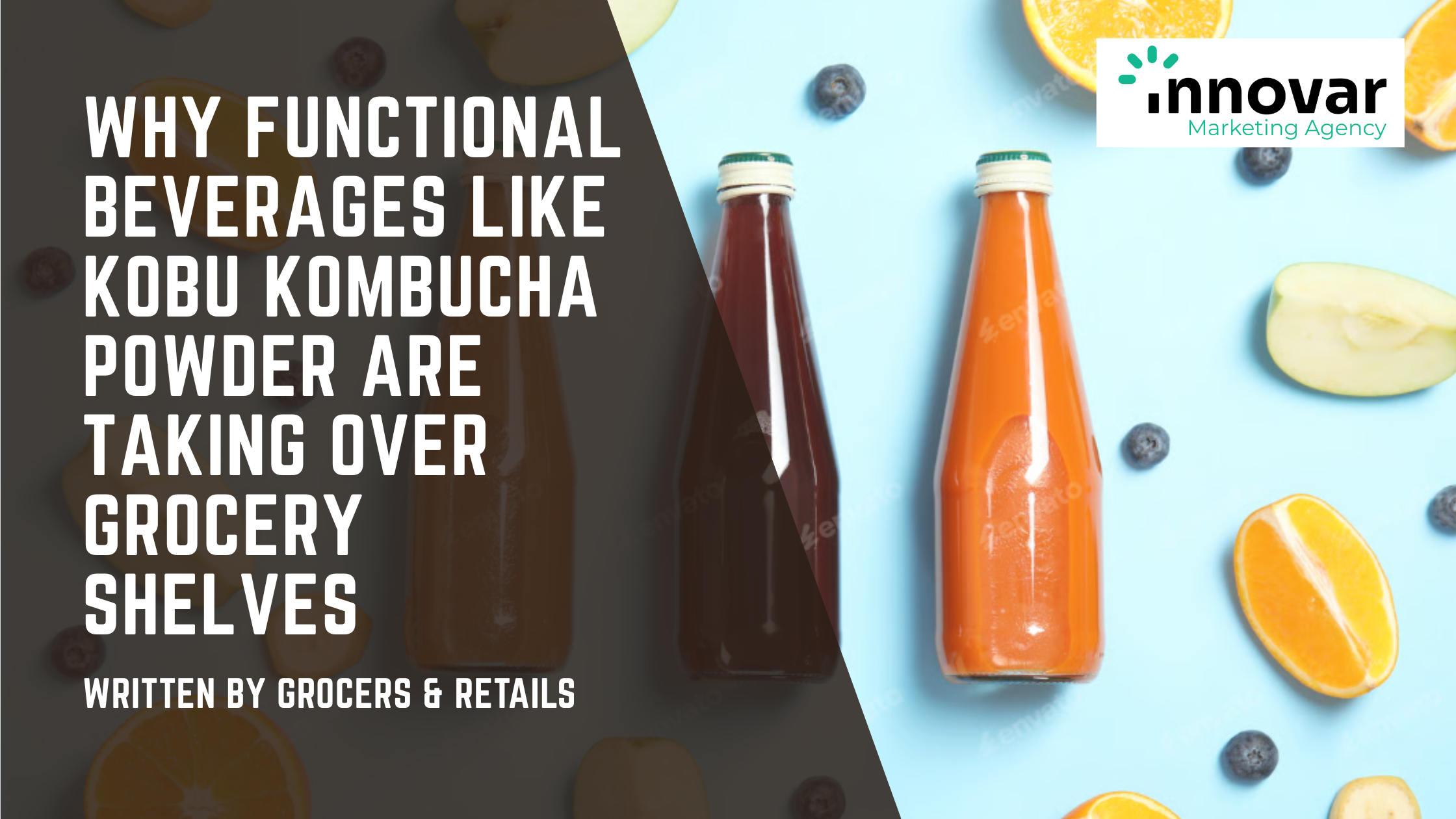 Why Functional Beverages Like Kobu Kombucha Powder Are Taking Over Grocery Shelves