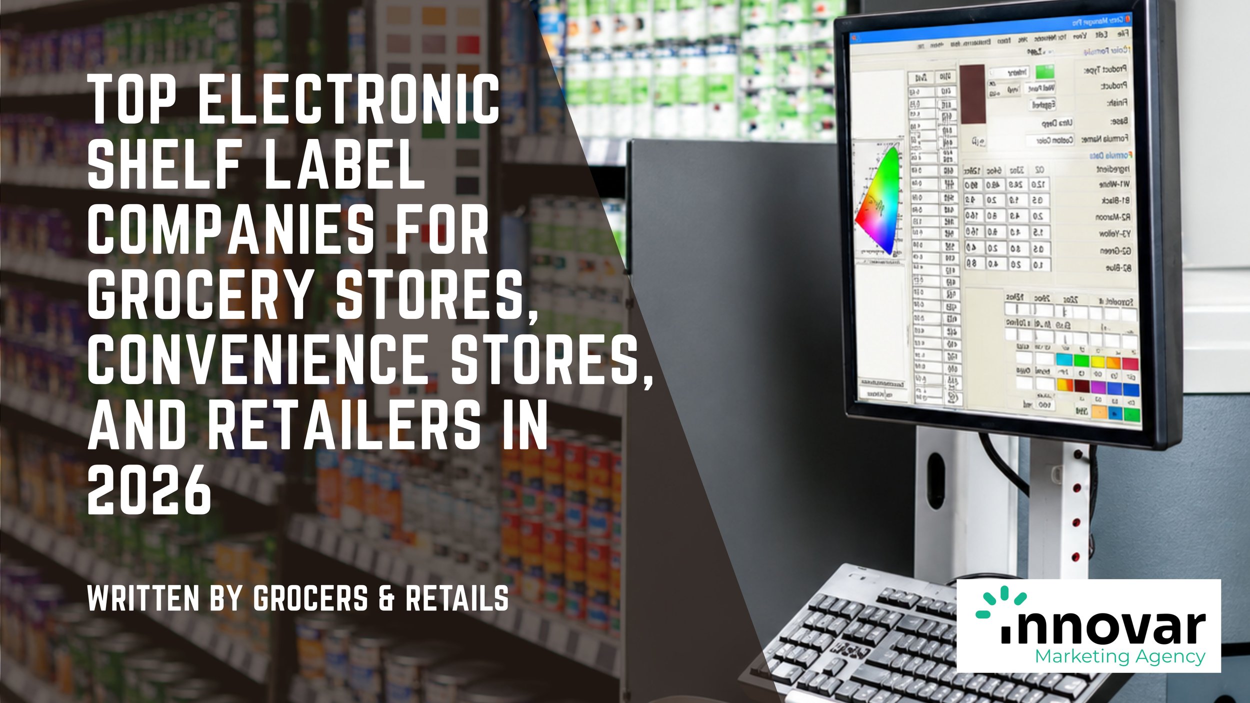 Top Electronic Shelf Label Companies for Grocery Stores, Convenience Stores, and Retailers in 2026