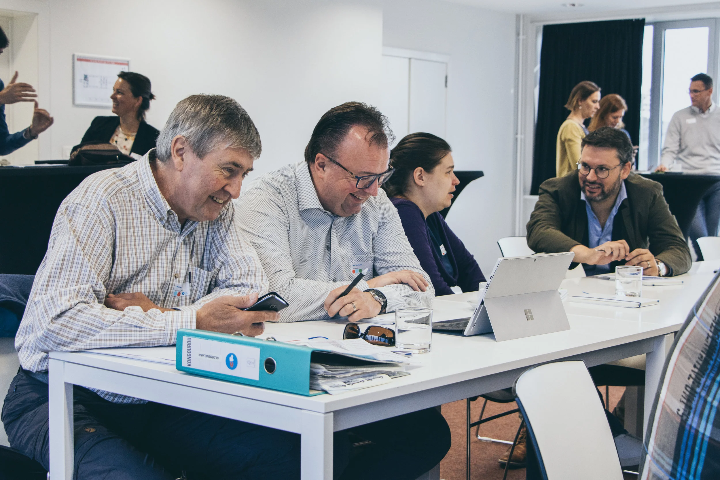 L'équipe de Rond Ronse a rencontré les parties prenantes à Tio3